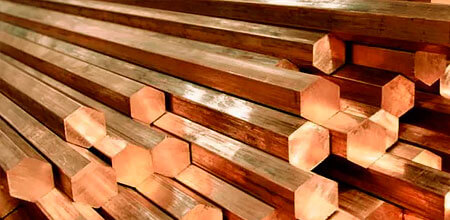 Бронзовый шестигранник