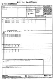 Сертификат на лист нержавеющий 1х1000х2000